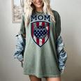 USA Mum Mother's Day Baseball Mom Women's Comfort Colors T-Shirt Berry