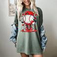 Valentine Baseball Drip Ice Cream Youth Boys Couples Women's Comfort Colors T-Shirt Berry Valentine Baseball Drip Ice Cream Youth Boys Couples Women's Comfort Colors T-Shirt Berry