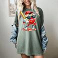 Valentines Day Heart Baseball Drip Ice Cream Boys Kids Men Women's Comfort Colors T-Shirt Berry