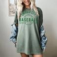 Wizard Of Oz Emerald City Baseball Costume Halloween Women's Comfort Colors T-Shirt Berry