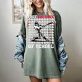 Women's I Hit 100 Days Of School Baseball 100th Day Boys Kids Women's Comfort Colors T-Shirt Berry