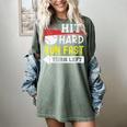Women's Hit Hard Run Fast Turn Left Baseball Quote Fan Coach Women's Comfort Colors T-Shirt Berry Women's Hit Hard Run Fast Turn Left Baseball Quote Fan Coach Women's Comfort Colors T-Shirt Berry