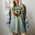 Xmas Baseball Six Seven 67 Meme Ice Cream Drip Men Women Women's Comfort Colors T-Shirt Berry Xmas Baseball Six Seven 67 Meme Ice Cream Drip Men Women Women's Comfort Colors T-Shirt Berry