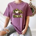 100 Days Of School Baseball Camo School Teacher Boy Women's Comfort Colors T-Shirt Blue Jean 100 Days Of School Baseball Camo School Teacher Boy Women's Comfort Colors T-Shirt Blue Jean