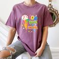 100 Days Of School Baseball Ice Cream Drip Boys Kids Player Women's Comfort Colors T-Shirt Blue Jean 100 Days Of School Baseball Ice Cream Drip Boys Kids Player Women's Comfort Colors T-Shirt Blue Jean