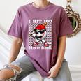 100 Days Of School Retro Baseball Sport For Boys Teachers Women's Comfort Colors T-Shirt Blue Jean 100 Days Of School Retro Baseball Sport For Boys Teachers Women's Comfort Colors T-Shirt Blue Jean