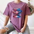 2026 American Flag Baseball Ice Cream Drip Bats Boys Women's Comfort Colors T-Shirt Blue Jean 2026 American Flag Baseball Ice Cream Drip Bats Boys Women's Comfort Colors T-Shirt Blue Jean