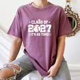 2027 Back To School Baseball 2027 Graduation Class Of 2027 Women's Comfort Colors T-Shirt Blue Jean