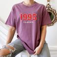 30 Year Old 1995 Classic Baseball Fan 30th Birthday Women's Comfort Colors T-Shirt Blue Jean