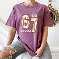 67 Baseball Six Seven 6 7 Meme Kids 67 Teen Boys 6-7 Women's Comfort Colors T-Shirt Blue Jean 67 Baseball Six Seven 6 7 Meme Kids 67 Teen Boys 6-7 Women's Comfort Colors T-Shirt Blue Jean