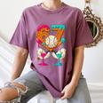 67 Ice Cream Drip Baseball Number 67 Player 67th Birthday Premium Tri-Blend Women's Comfort Colors T-Shirt Blue Jean