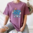 67 Six Seven 6-7 Italian Brainrot Kids Baseball Women's Comfort Colors T-Shirt Blue Jean