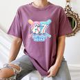 67th Birthday Squad Baseball Ice Cream Drip Birthday Squad Women's Comfort Colors T-Shirt Blue Jean 67th Birthday Squad Baseball Ice Cream Drip Birthday Squad Women's Comfort Colors T-Shirt Blue Jean