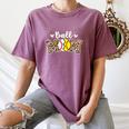 Ball Mom Leopard Baseball Softball Player Mom Women's Comfort Colors T-Shirt Blue Jean Ball Mom Leopard Baseball Softball Player Mom Women's Comfort Colors T-Shirt Blue Jean