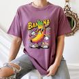 Banana Baseball Cartoon Cool Sports Kids Teens Women's Comfort Colors T-Shirt Blue Jean Banana Baseball Cartoon Cool Sports Kids Teens Women's Comfort Colors T-Shirt Blue Jean