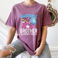Baseball Or Bows Brother Loves You Gender Reveal Boy Or Girl Women's Comfort Colors T-Shirt Blue Jean Baseball Or Bows Brother Loves You Gender Reveal Boy Or Girl Women's Comfort Colors T-Shirt Blue Jean