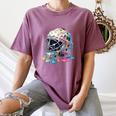 Baseball Catcher Mask Ice Cream Dripping Baseball Boys Women's Comfort Colors T-Shirt Blue Jean