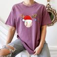Baseball Christmas Reindeer Santa Hat Sports Player Xmas Women's Comfort Colors T-Shirt Blue Jean Baseball Christmas Reindeer Santa Hat Sports Player Xmas Women's Comfort Colors T-Shirt Blue Jean