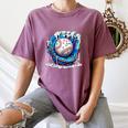 Baseball Drip For Boys Ice Cream Drip Youth Baseball Boys Premium Tri-Blend Women's Comfort Colors T-Shirt Blue Jean