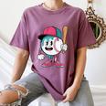 Baseball Drip Boys Ice Cream Youth Women's Comfort Colors T-Shirt Blue Jean
