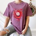 Baseball Drip Ice Cream Sprinkles Valentines Day Baseball Women's Comfort Colors T-Shirt Blue Jean