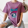 Baseball Drip Ice Cream Sprinkles Youth Boys Baseball Glove Women's Comfort Colors T-Shirt Blue Jean