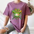 Baseball Drip St Patricks Day Boys Baseball St Patricks Day Women's Comfort Colors T-Shirt Blue Jean