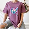Baseball Dripping 67 Home Plate Six Seven Boy Kids Sports Women's Comfort Colors T-Shirt Blue Jean Baseball Dripping 67 Home Plate Six Seven Boy Kids Sports Women's Comfort Colors T-Shirt Blue Jean