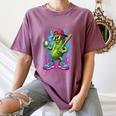 Baseball Ice Cream Drip Boys And Girls Batter Game Day Women's Comfort Colors T-Shirt Blue Jean Baseball Ice Cream Drip Boys And Girls Batter Game Day Women's Comfort Colors T-Shirt Blue Jean