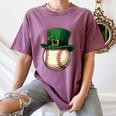 Baseball Leprechaun Hat Saint Patrick Retro Women's Comfort Colors T-Shirt Blue Jean Baseball Leprechaun Hat Saint Patrick Retro Women's Comfort Colors T-Shirt Blue Jean