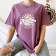 Baseball Mama Baseball Mom Matching Family Crazy Proud Premium Women's Comfort Colors T-Shirt Blue Jean