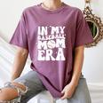 In My Baseball Mom Era Groovy Retro Women's Comfort Colors T-Shirt Blue Jean In My Baseball Mom Era Groovy Retro Women's Comfort Colors T-Shirt Blue Jean