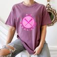 In My Baseball Mom Era Retro Game Day Mom Era 2 Sides Women's Comfort Colors T-Shirt Blue Jean
