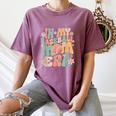 In My Baseball Mom Era Women's Comfort Colors T-Shirt Blue Jean In My Baseball Mom Era Women's Comfort Colors T-Shirt Blue Jean
