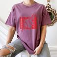 Baseball Mom Homerun Best Mom Sport Player Women's Comfort Colors T-Shirt Blue Jean