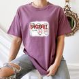 Baseball Mom Mommy Baseball Player Women's Comfort Colors T-Shirt Blue Jean