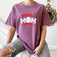 Baseball Mom Baseball Player For Mother's Day Women's Comfort Colors T-Shirt Blue Jean