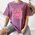 Baseball Mom Pride Heart And Bat Love Game Day Women's Comfort Colors T-Shirt Blue Jean Baseball Mom Pride Heart And Bat Love Game Day Women's Comfort Colors T-Shirt Blue Jean