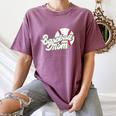 Baseball Mom's Favorite Game Day Premium Women's Comfort Colors T-Shirt Blue Jean