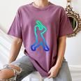 Baseball Player Graphic Women's Comfort Colors T-Shirt Blue Jean Baseball Player Graphic Women's Comfort Colors T-Shirt Blue Jean