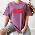 Baseball Softball Baseball Mom Baseball Women's Comfort Colors T-Shirt Blue Jean