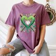 Baseball St Patricks Day Boys Girls Men Women Shamrock Green Women's Comfort Colors T-Shirt Blue Jean Baseball St Patricks Day Boys Girls Men Women Shamrock Green Women's Comfort Colors T-Shirt Blue Jean