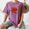 Baseball Valentines Day Heart Boys Sports Love Women's Comfort Colors T-Shirt Blue Jean Baseball Valentines Day Heart Boys Sports Love Women's Comfort Colors T-Shirt Blue Jean