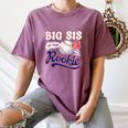 Big Sis Rookie Of Year 1st Birthday Baseball Theme Matching Women's Comfort Colors T-Shirt Blue Jean Big Sis Rookie Of Year 1st Birthday Baseball Theme Matching Women's Comfort Colors T-Shirt Blue Jean