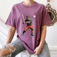Bigfoot Playing Baseball Boys Kids Men Baseball Player Women's Comfort Colors T-Shirt Blue Jean Bigfoot Playing Baseball Boys Kids Men Baseball Player Women's Comfort Colors T-Shirt Blue Jean