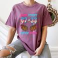 Bruh Its My 67 33 Day Of School Baseball Boys Kids 100th Day Women's Comfort Colors T-Shirt Blue Jean