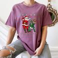 Christmas Santa Baseball Ugly Sweater Women's Comfort Colors T-Shirt Blue Jean Christmas Santa Baseball Ugly Sweater Women's Comfort Colors T-Shirt Blue Jean