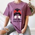 Class Of 2025 Baseball Mom Senior Graduation Graduate Women Women's Comfort Colors T-Shirt Blue Jean Class Of 2025 Baseball Mom Senior Graduation Graduate Women Women's Comfort Colors T-Shirt Blue Jean