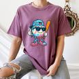Cool Ice Cream Drip Baseball Drip For Boys Sports Kids Women's Comfort Colors T-Shirt Blue Jean Cool Ice Cream Drip Baseball Drip For Boys Sports Kids Women's Comfort Colors T-Shirt Blue Jean