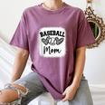 Custom Baseball Mom Number 56 Heart For Mom Women's Comfort Colors T-Shirt Blue Jean